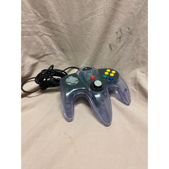InterAct SharkPad Pro 64 Nintendo 64 Clear N64 Controller Tight Stick - Picture 1 of 2